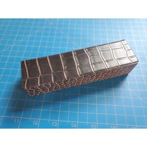 MICHAEL KORS MK Eyeglass Brown Hard Rectangular Magnetic FlipTop CASE Only